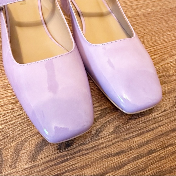 Matisse Women's Lilac Block Heel Shoes - Picture 6 of 10